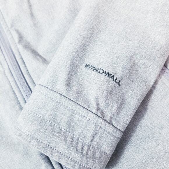 The North Face WindWall Green Jacket Zip Up Long Sleeves Pockets - Picture 5 of 14